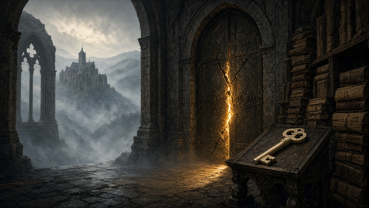 Illustration — Saga Les Archives Scellées - Les Archives de Valombre - Tome I
