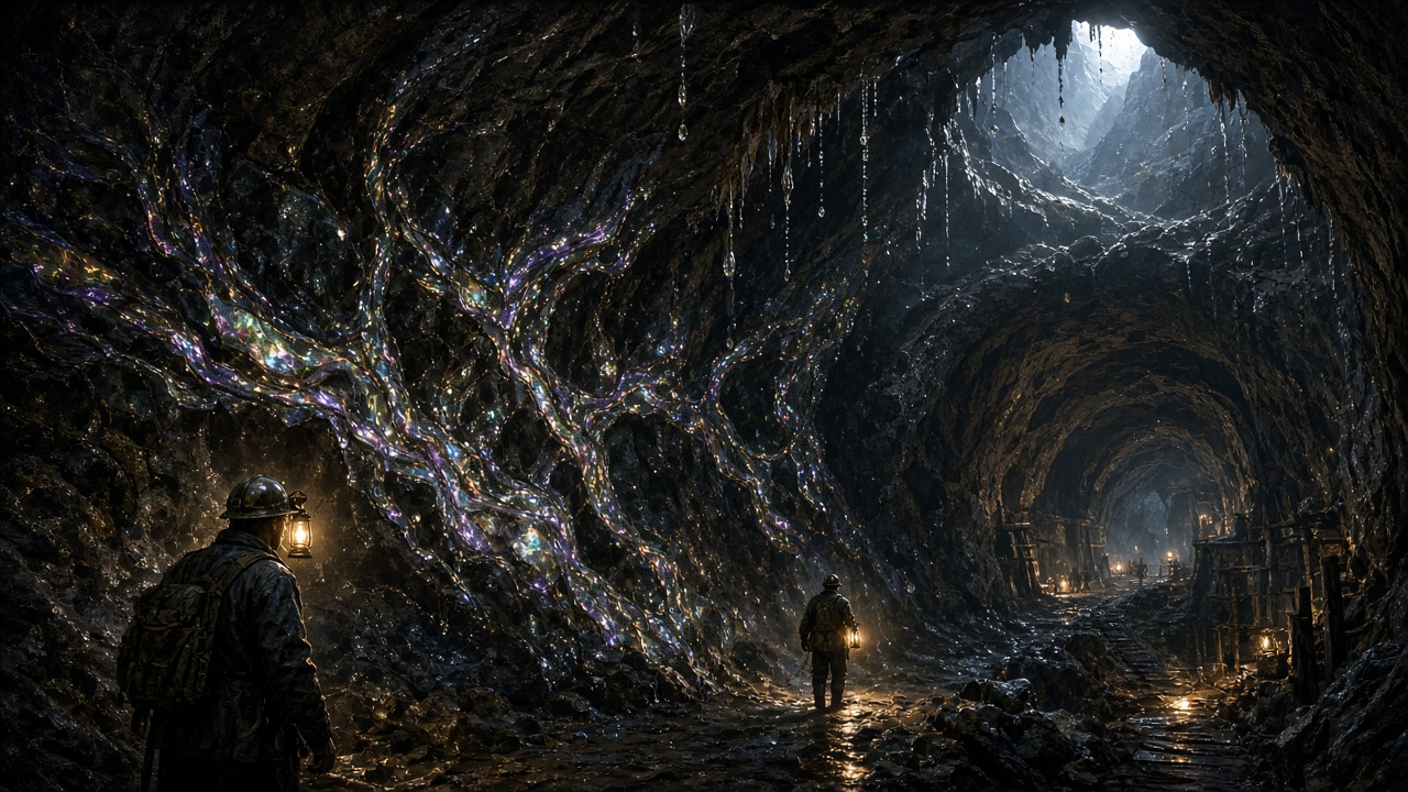 Illustration — Les Mines de Nacre Noire
