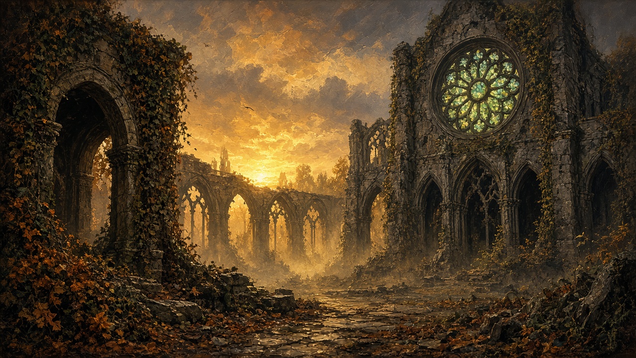 Illustration — Les Murmures de l'Abbaye